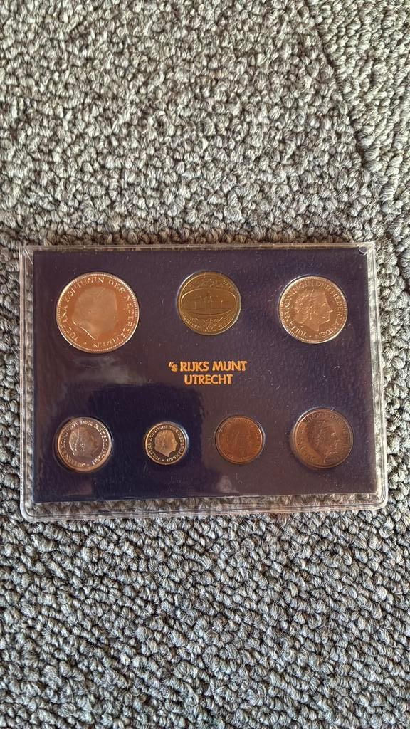 Nederland 1980 fdc muntset Juliana, Postzegels en Munten, Munten | Nederland, Ophalen of Verzenden, Koningin Juliana
