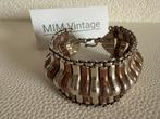 S070/Vintage/Antieke Zilveren/koperen BALINESE armband, Gebruikt, Verzenden, X, Zilver