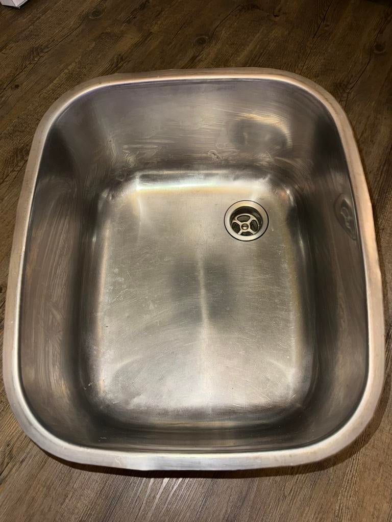 RVS Horeca Spoelbak - 43x37x22 cm, Ophalen, Minder dan 50 cm, Zo goed als nieuw, Minder dan 100 cm