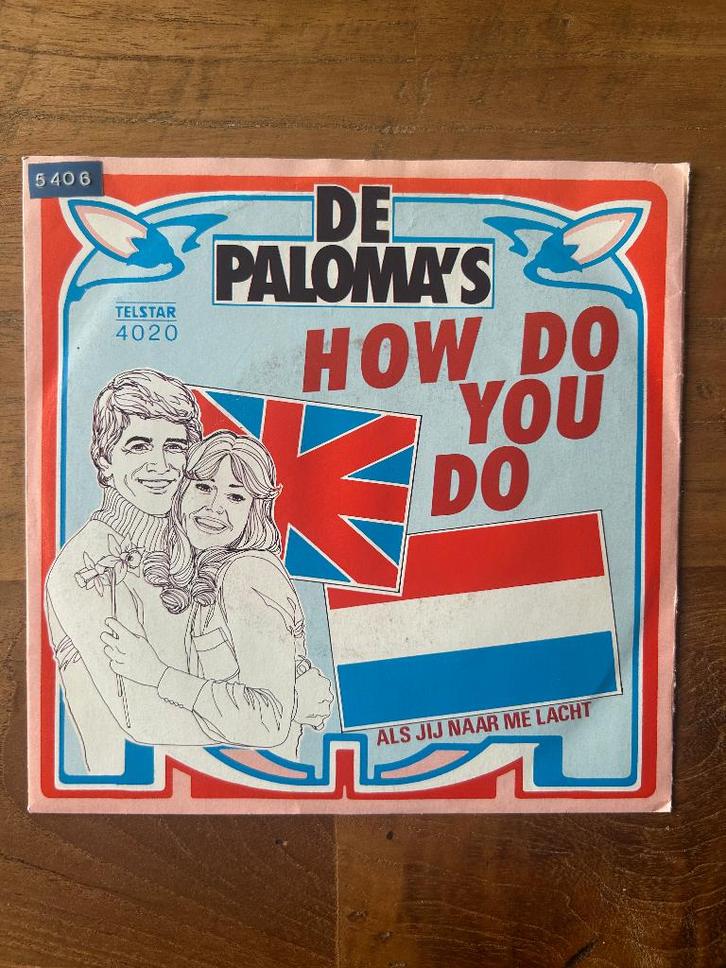 De Paloma's - How Do You Do (020), Cd's en Dvd's, Vinyl Singles, Gebruikt, Single, Pop, 7 inch, Ophalen