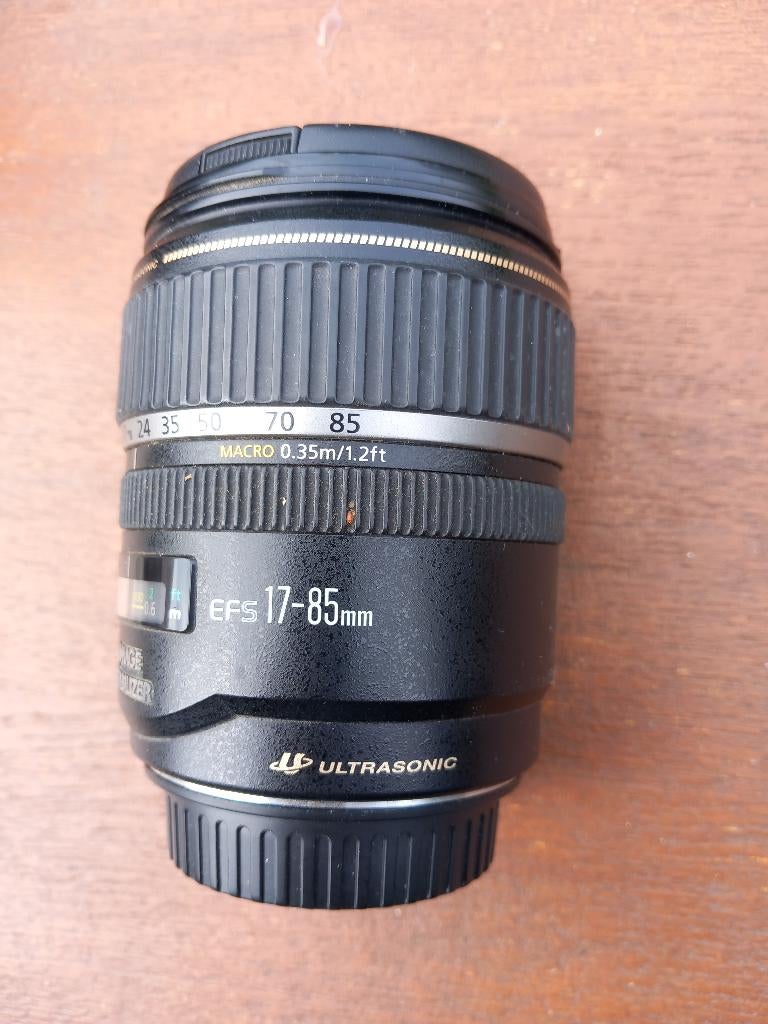 canon objectief EFS 17-85 mm, Ophalen of Verzenden, Zo goed als nieuw, Groothoeklens