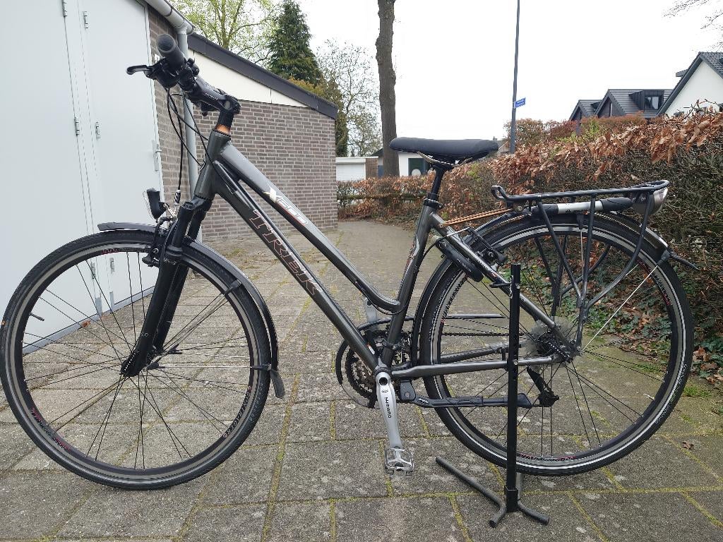 damesfiets, Fietsen en Brommers, Fietsen | Dames | Damesfietsen, Velgrem, 47 tot 50 cm, Versnellingen, Zo goed als nieuw