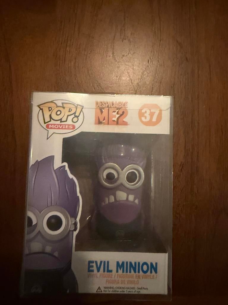 Funko Pop! Evil Minion #37 - Despicable Me 2, Ophalen of Verzenden, Nieuw
