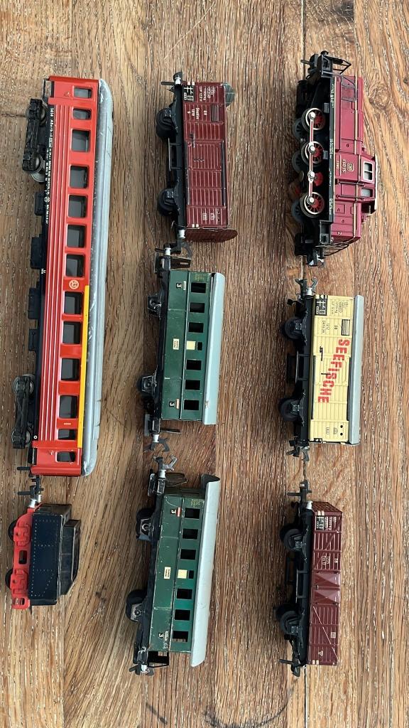 Modelspoor w.o. V60 locomotief, Gebruikt, Locomotief, Ophalen of Verzenden, Fleischmann