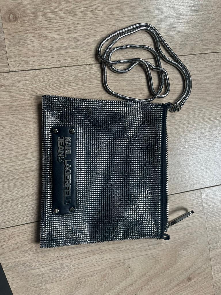 Karl Lagerfeld Jeans Purse, Ophalen of Verzenden, Zo goed als nieuw, Blauw