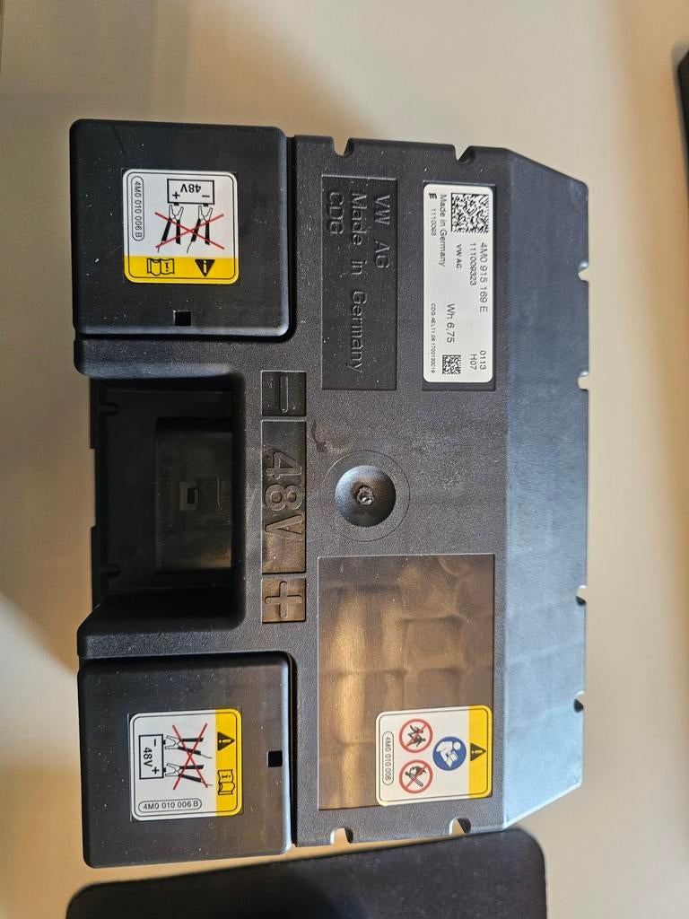 Originele vw porsche 48V accu - 4M0 915 105 E, Ophalen of Verzenden, Gebruikt, Audi