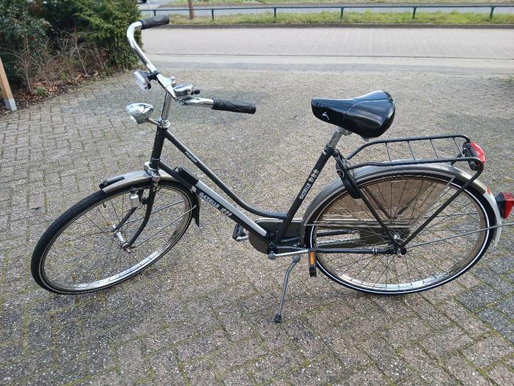 GAZELLE PRIMEUR dames (goede en nette staat) ( € 150,00.), Fietsen en Brommers, Fietsen | Dames | Damesfietsen, Gebruikt, Gazelle