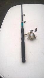 TE koop aangeboden mooi vishengel met molen .doe gepast bod, Ophalen of Verzenden, Gebruikt, Complete hengel