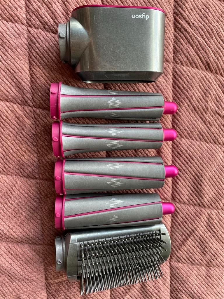Dyson Airwrap compleet met accessoires, zo goed als nieuw, Ophalen of Verzenden, Zo goed als nieuw, Föhn of Haardroger