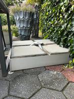 Solero parasolvoet met tegels, Tuin en Terras, Parasols, Ophalen, Gebruikt, 1 tot 2 meter, Parasolvoet