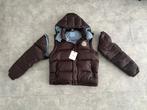 Moncler Cyclone jas. 2 in 1, Ophalen of Verzenden, Zo goed als nieuw, Maat 56/58 (XL), Bruin