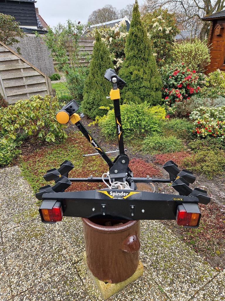 fietsendrager (Spinder), Auto diversen, Fietsendragers, Ophalen, 2 fietsen, Gebruikt, Trekhaakdrager
