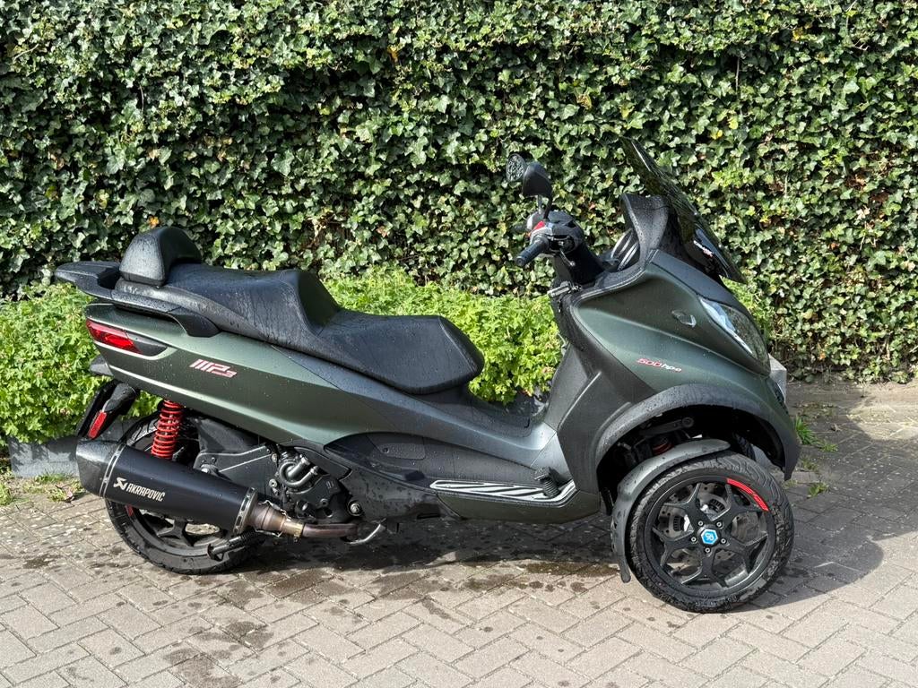 Piaggio MP3 500 Hpe, Akrapovic 2018, Particulier, Scooter