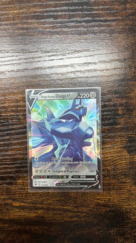 Origin Forme Dialga V (113/189) Astral Radiance, Ophalen of Verzenden, Zo goed als nieuw