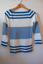 7/8 sleeve striped top, Blauw, Ophalen of Verzenden, Zo goed als nieuw, Lange mouw