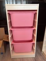 IKEA Trofast opbergkast met roze bakken, Ophalen, Gebruikt, Kast