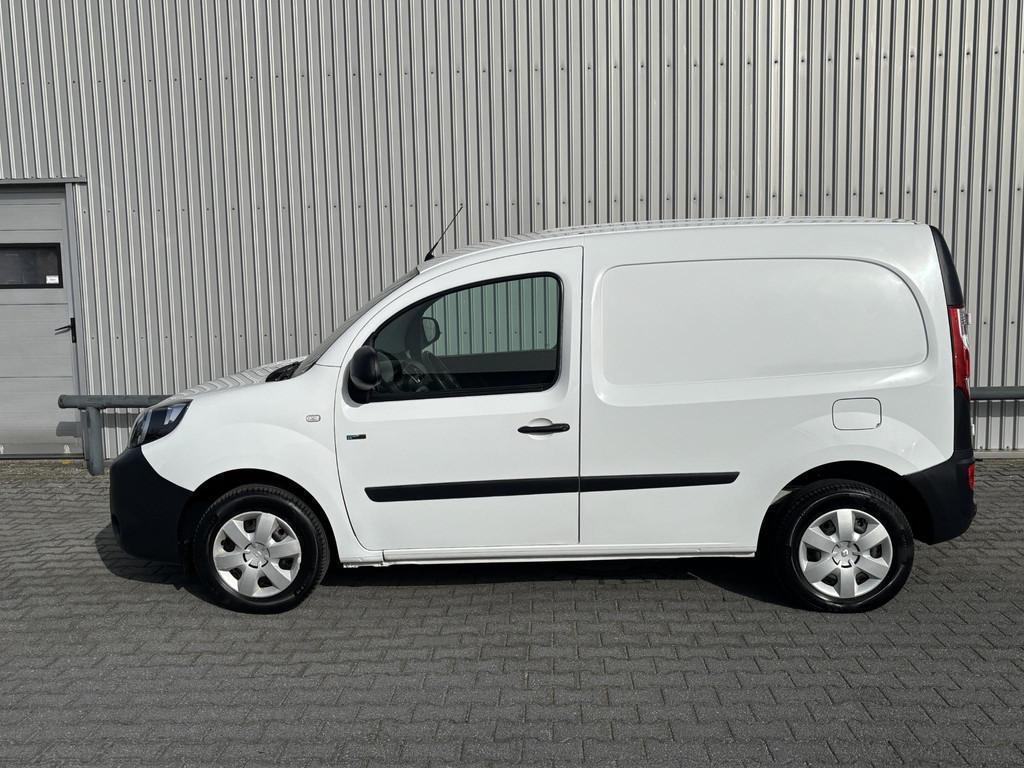 Renault Kangoo Z.E.*KOOPACCU*AIRCO*CRUISE*BETIMMERING*, Stof, Gebruikt, 33 kWh, Wit