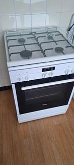 Siemens Gasfornuis + oven, Witgoed en Apparatuur, Fornuizen, Ophalen, Gebruikt, Grill, 4 kookzones