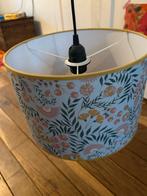 Lampenkap met bloemenpatroon, Ophalen of Verzenden, Gebruikt, Rond, Minder dan 25 cm