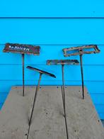 Gietijzeren stekers voor in de tuin, Tuin en Terras, Ophalen of Verzenden, Gebruikt