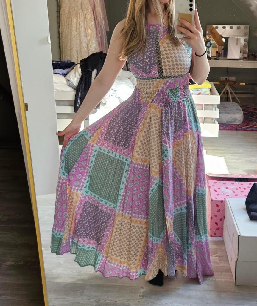 Zgan jurk dress Jaase S pastel zomer lente, Kleding | Dames, Jurken, Jaase, Paars, Ophalen of Verzenden, Zo goed als nieuw