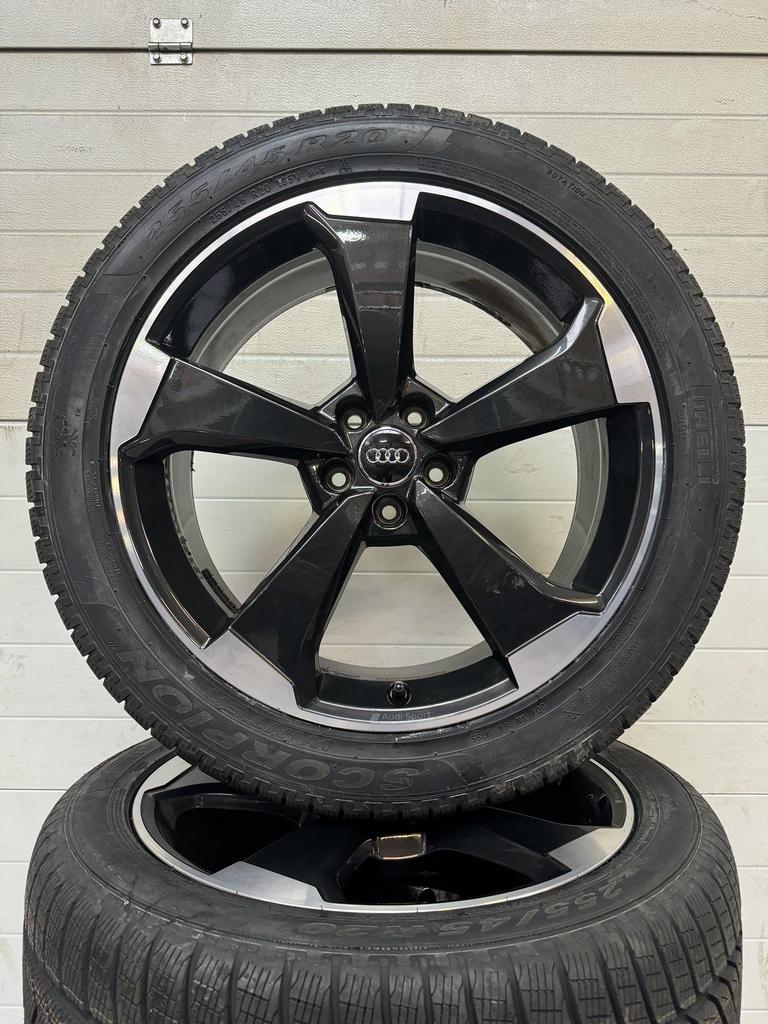 NIEUW 20’’ AUDI Q5 SQ5 VELGEN WINTERBANDEN ROTOR BLACK AUDI, Gebruikt, 255 mm, -, -