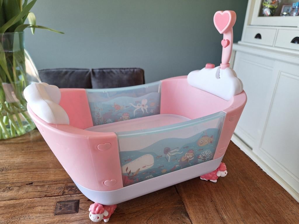 Baby born poppenbad en potje met geluid, Kinderen en Baby's, Speelgoed | Poppen, Ophalen of Verzenden, Zo goed als nieuw, Overige typen