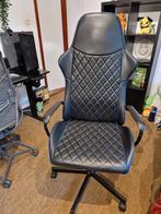 Prachtige gaming stoel zwart blauw. Ikea Utespelare bomstad, Ophalen, Zwart, Zo goed als nieuw, Gaming bureaustoel
