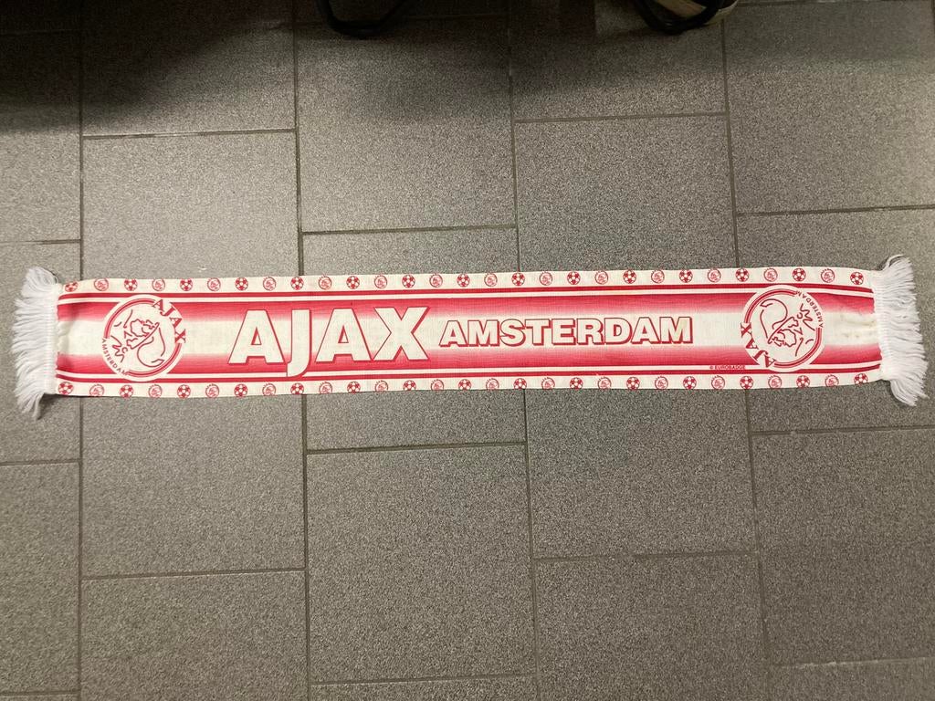 AJAX Sjaal Aan beide kanten een andere kleur, Ophalen of Verzenden, Zo goed als nieuw, Gebruiksvoorwerp