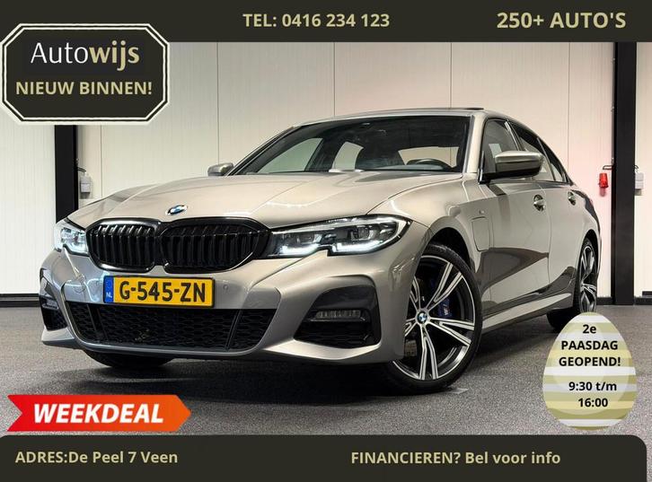 BMW 3-serie 330e eDrive Edition|M-SPORT|PANO|LEDER|NL AUTO|C, Auto's, BMW, Bedrijf, Te koop, 3-Serie, ABS, Achteruitrijcamera