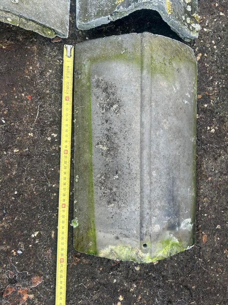 Te koop oude dakpannen en nokpannen, Steen of Klei, Ophalen of Verzenden, Zo goed als nieuw, 15 m² of meer