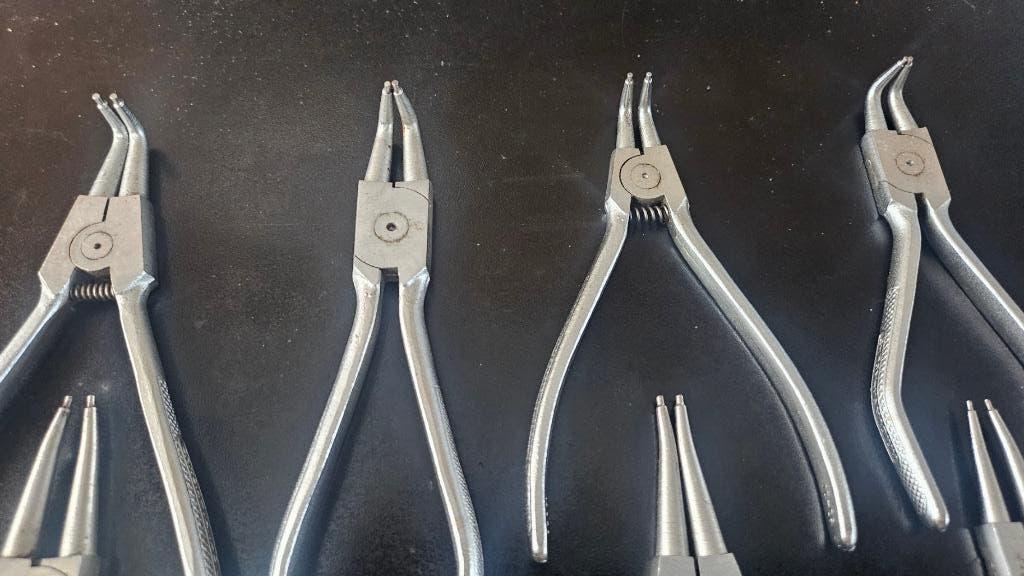 NIEUW ! * 7 SEEGERRING TANGEN VAN STAHLWILLE * DIVERSE MATEN, Ophalen of Verzenden, Zo goed als nieuw