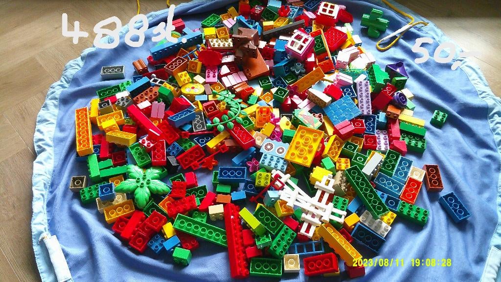 488 allerlei echte Duplo blokken, Ophalen of Verzenden, Zo goed als nieuw, Overige typen, Duplo