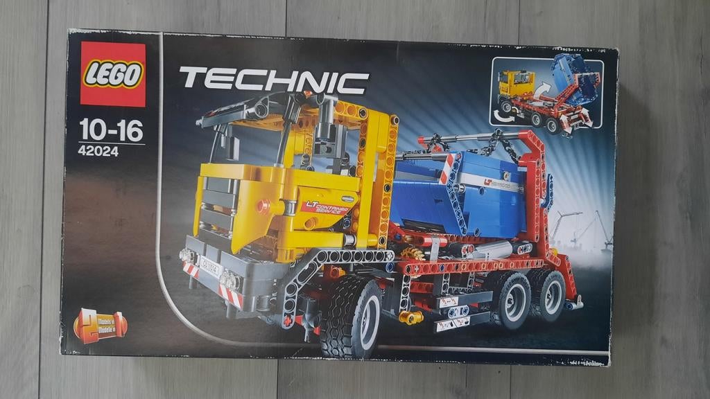 Lego technic 42024 containertruck, Ophalen of Verzenden, Zo goed als nieuw, Overige merken