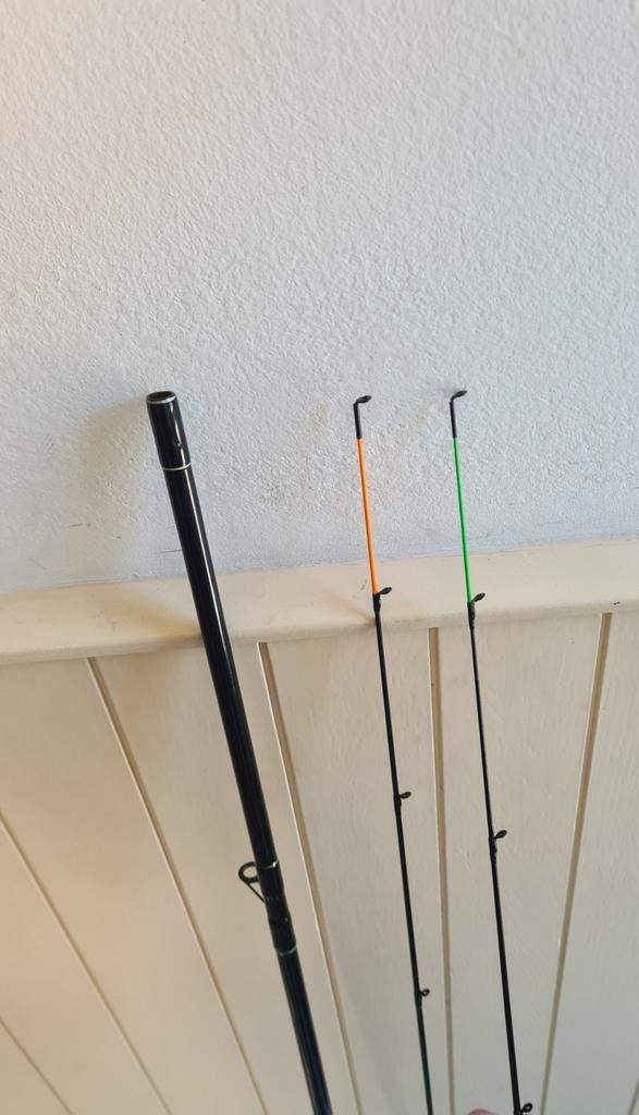 Shakespeare contender Quiver. 2.40m. Picker / korte feeder., Ophalen, Contender Quiver, 2.40m, Shakespeare