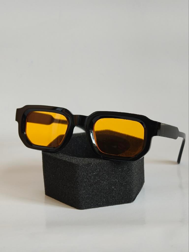 Oranje Retro Zonnebrillen – Laatste 10 stuks!, Overige merken, Zonnebril, Nieuw, Oranje