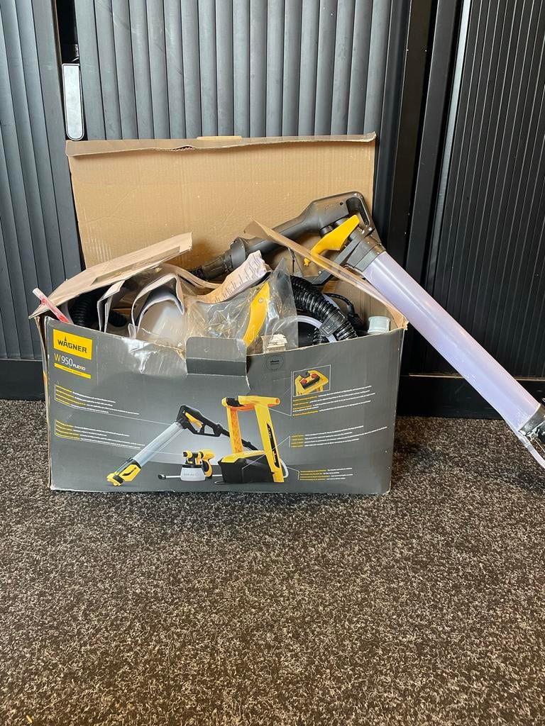 Wagner Universal W950 Flexio Spuitmachine, Ophalen of Verzenden, Zo goed als nieuw, Verfspuit of Verfpomp