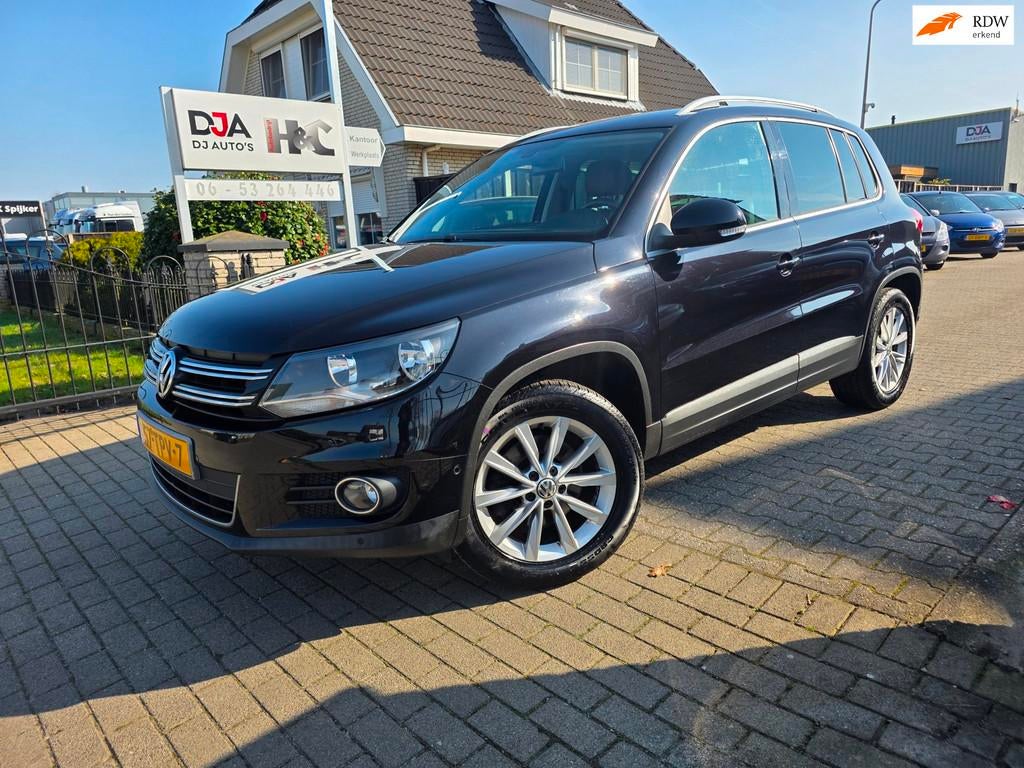 Volkswagen Tiguan 1.4 TSI Sport&Style, Voorwielaandrijving, Euro 5, 15 km/l, Zwart
