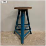 Hoge Industriele kruk, Rowac stijl - Bauhaus - DDR, Ophalen, Gebruikt, Nb, Nb