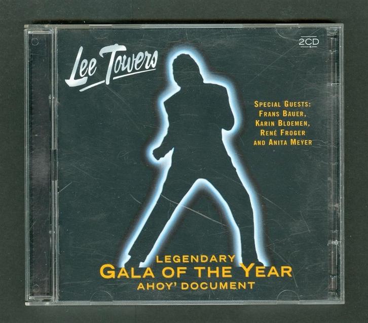 2CD LEE TOWERS Legendary Gala of the Year Ahoy Document, Cd's en Dvd's, Cd's | Pop, Zo goed als nieuw, Boxset, Ophalen of Verzenden