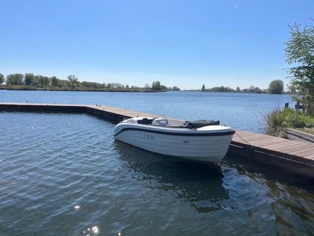 Sloep, Oud Huijzer 568 Tender 60pk Suzuki, evt met trailer, Watersport en Boten, Sloepen, Ophalen, Gebruikt, Snelvarend, 3 tot 6 meter