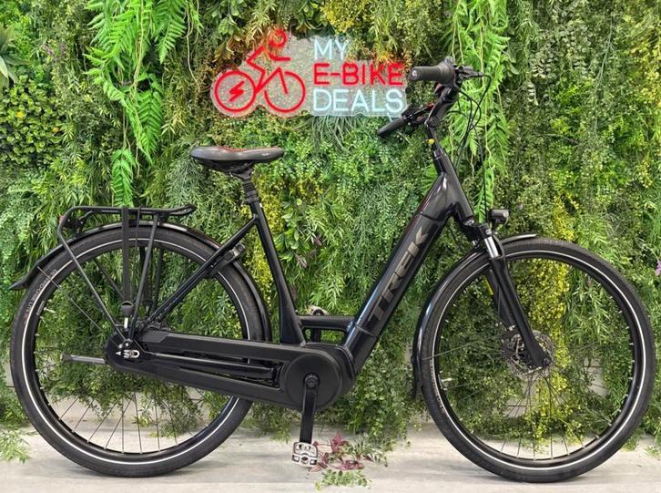 Trek District + 6 - Bosch + Middenmotor - 500wh - . 55cm, Fietsen en Brommers, Elektrische fietsen, Gebruikt, Overige merken, 55 tot 59 cm