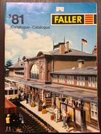 Faller Catalogus '81 - Modelbouw Treinen, Hobby en Vrije tijd, Ophalen of Verzenden, Gebruikt, Boek, Tijdschrift of Catalogus