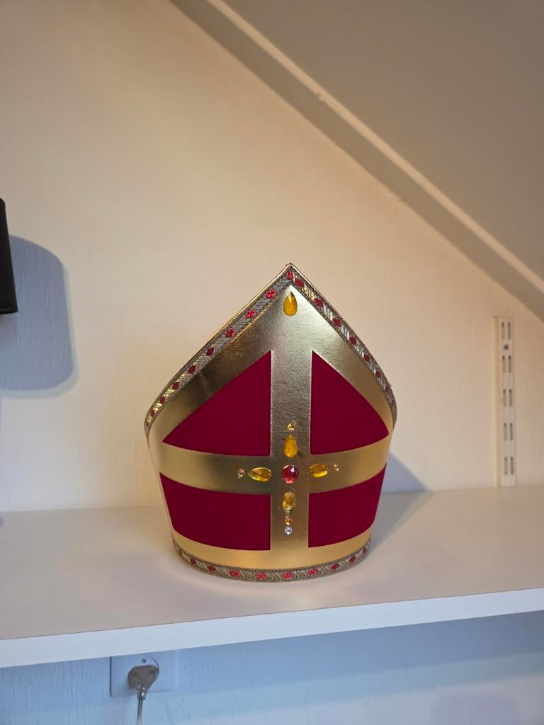 Sinterklaas mijter NIEUW, Diversen, Sinterklaas, Verzenden, Nieuw