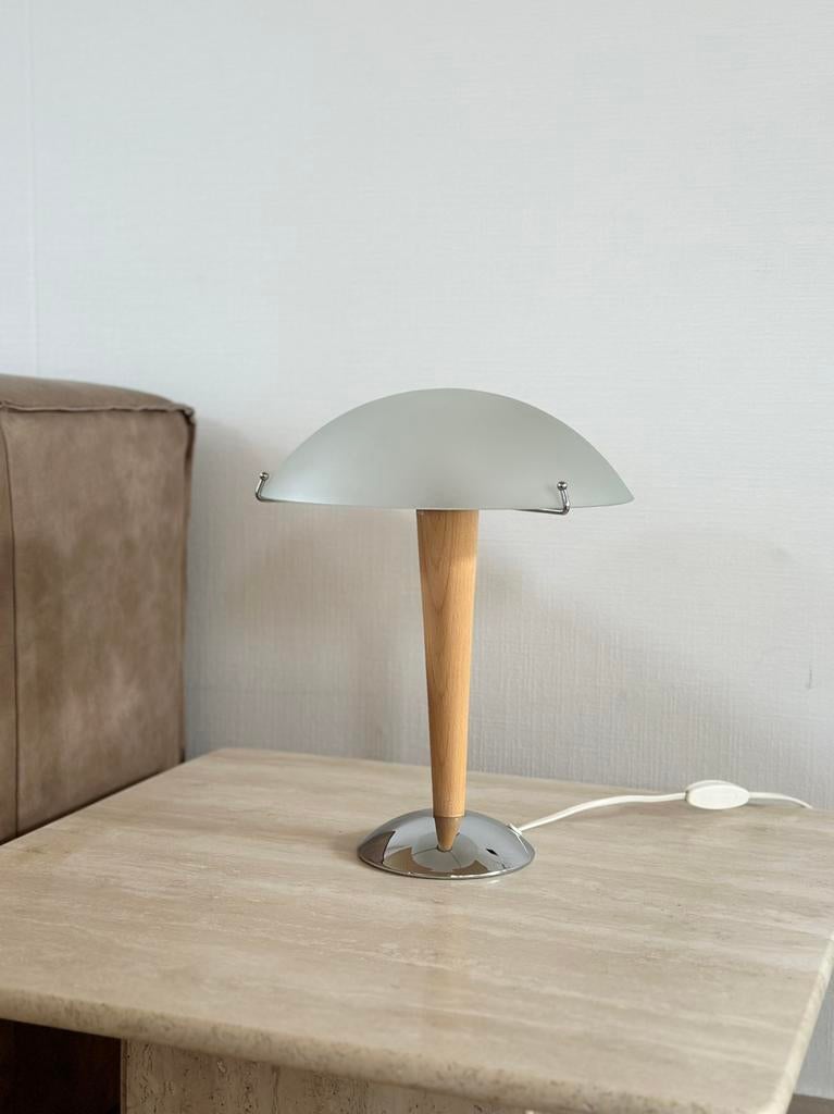 Vintage mushroom tafellamp, Huis en Inrichting, Lampen | Tafellampen, Ophalen of Verzenden, Minder dan 50 cm