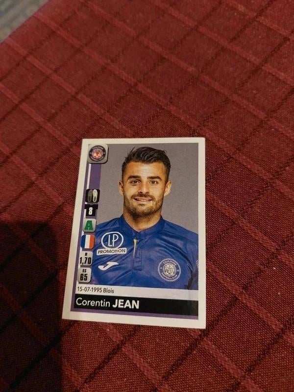 Panini / Sticker / Jean Corentin / FC Toulouse / 2018-2019, Verzenden, Nieuw, Buitenlandse clubs, Poster, Plaatje of Sticker
