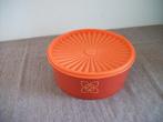 Tupperware Koektrommel ( oranje, sterdeksel ), Ophalen of Verzenden, Gebruikt, Oranje, Overige typen