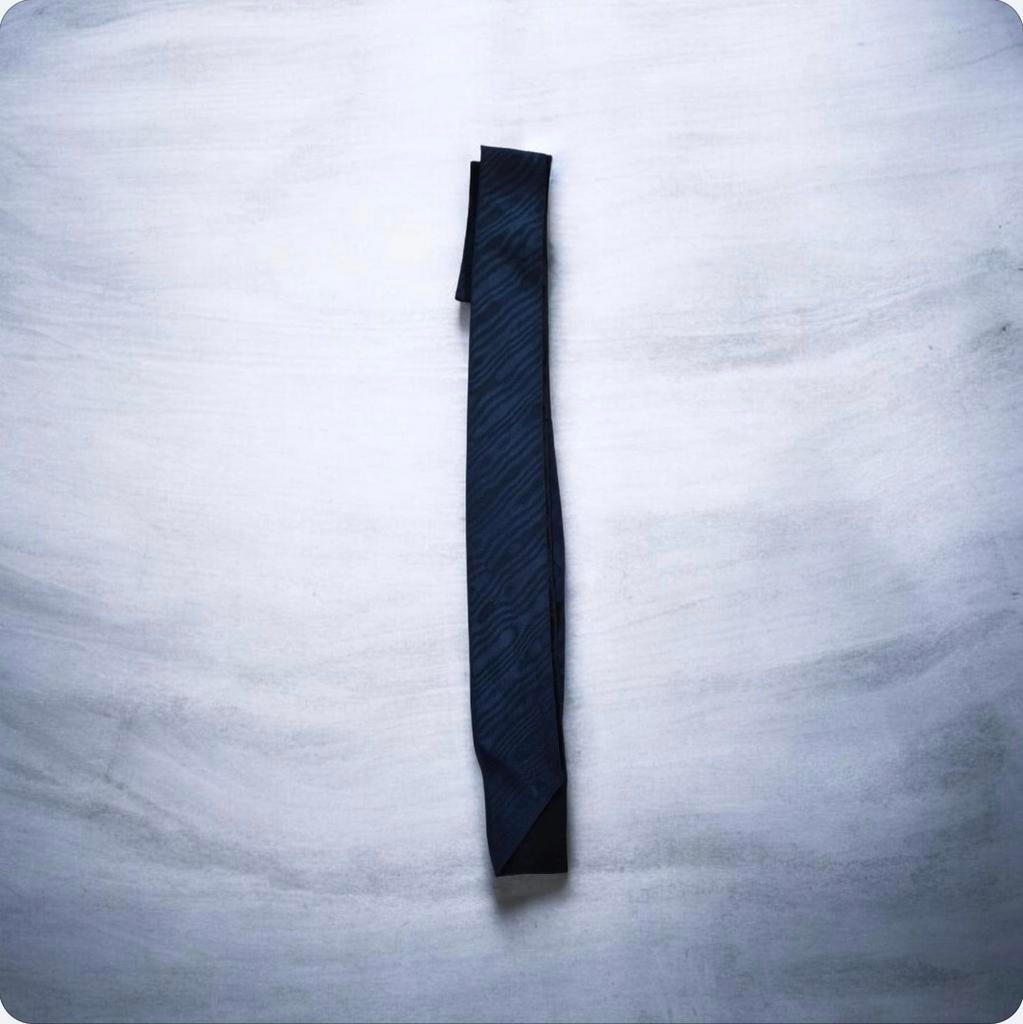 Carven Paris Zijden Stropdas - Donkerblauw met Patroon, Kleding | Heren, Stropdassen, Blauw, Carven Paris, Ophalen of Verzenden