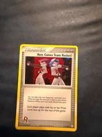 Here comes team rocket!, Hobby en Vrije tijd, Verzamelkaartspellen | Pokémon, Ophalen of Verzenden, Zo goed als nieuw