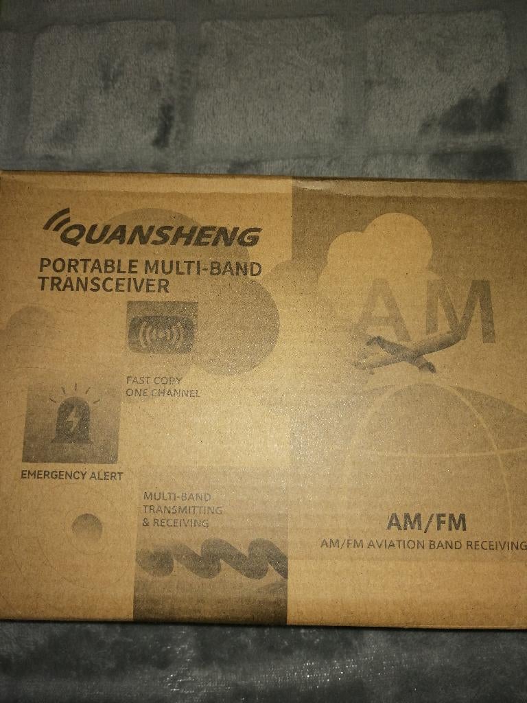 Quansheng UV-K5 compleet met accessoires:, Ophalen, Gebruikt, 15 km of meer, Portofoon of Walkie-talkie